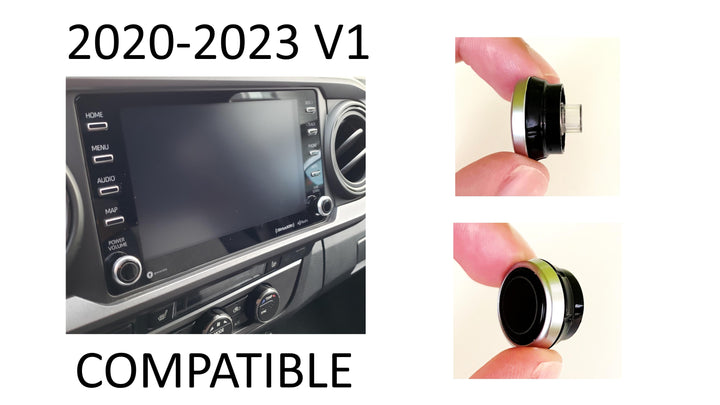 Radio Knobs (2020-2023 Tacoma V1) - QUICKSAND