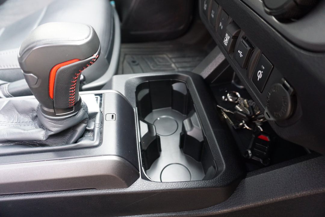 Oversize Cup Holder (2016-2023 Tacoma) - BLACK