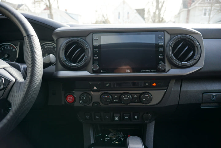 Radio Knobs (2020-2023 Tacoma V1) - BLACK