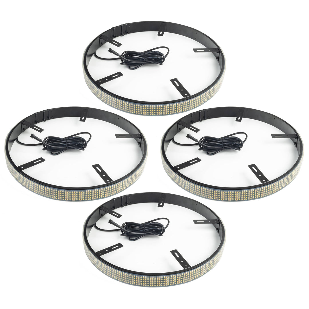 XTREME Illumination 5-Row LED Wheel Rings- WHITE