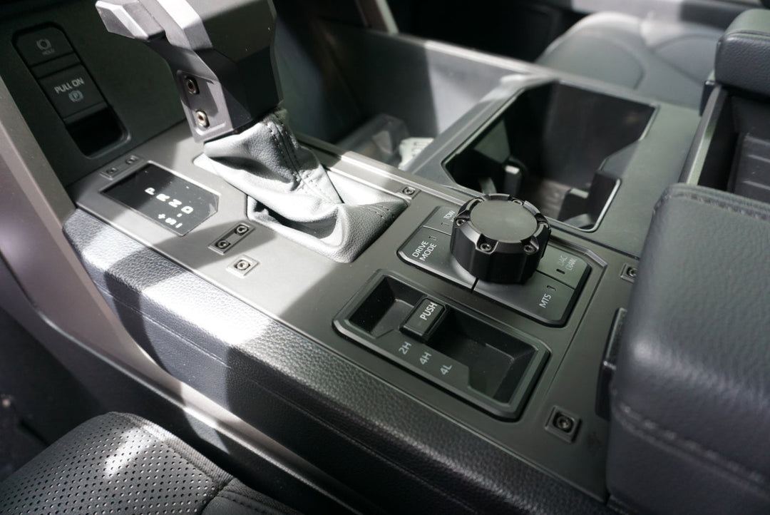 AJT Design 4x4 Button Trim- BLACK for Tundra (2022+)