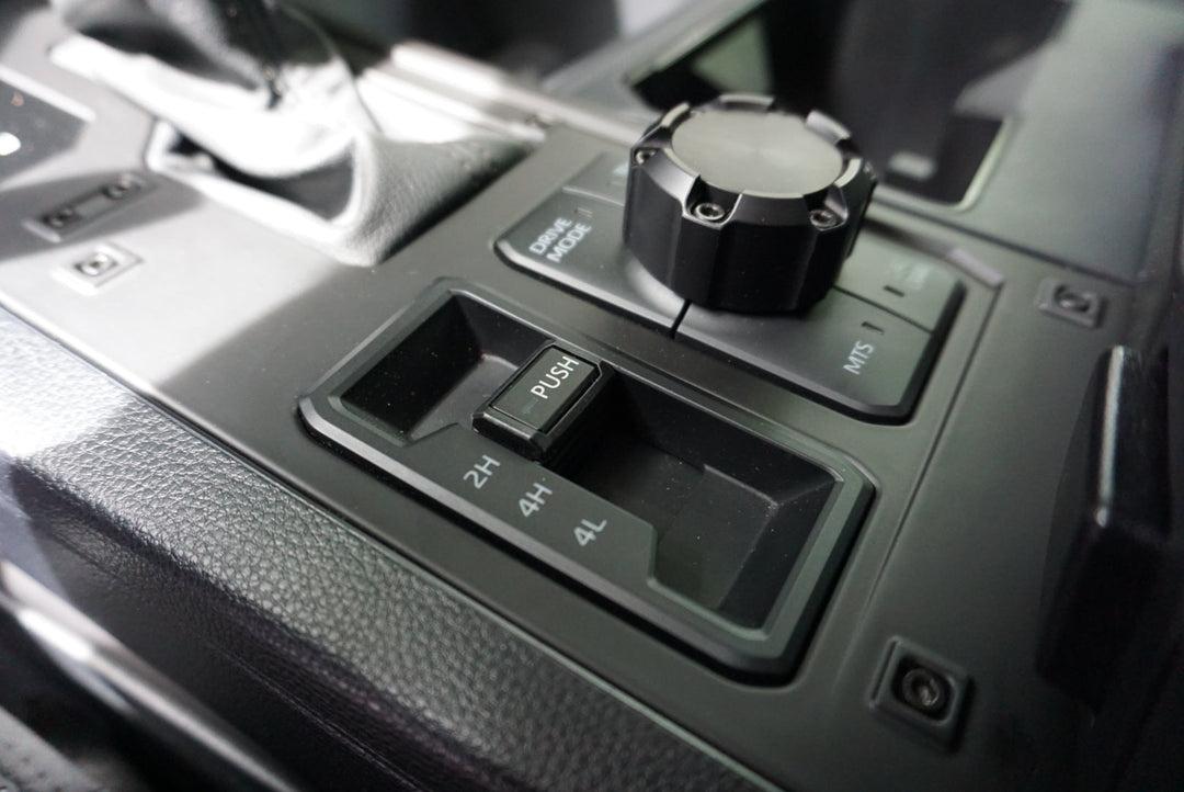 AJT Design 4x4 Button Trim- BLACK for Tundra (2022+)