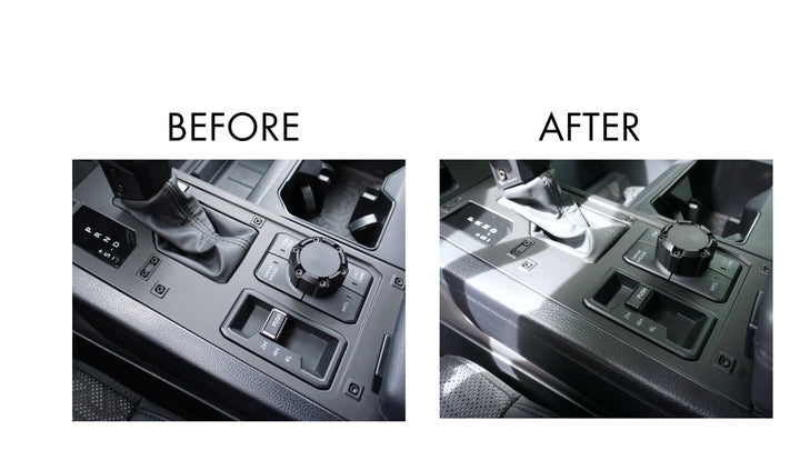 AJT Design 4x4 Button Trim- BLACK for Tundra (2022+)