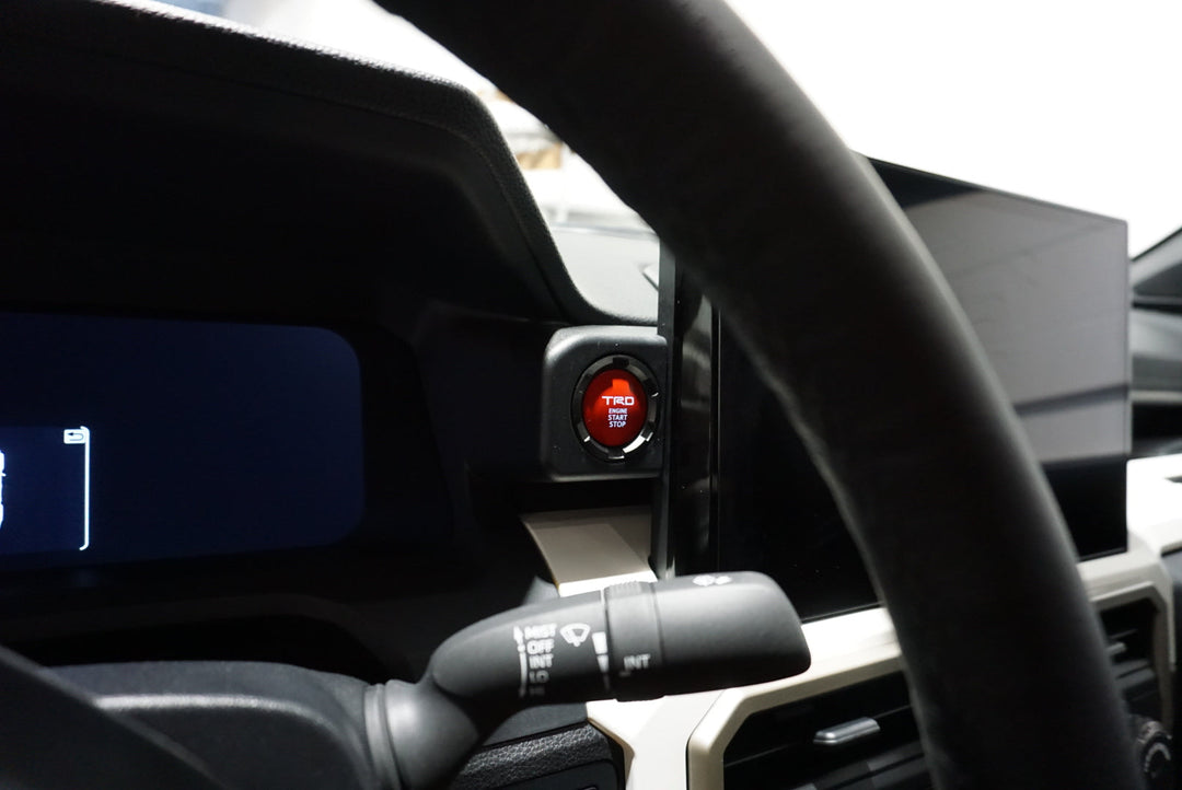 Start Button Ring (2022+ Tundra/2024+ Tacoma) - BLACK