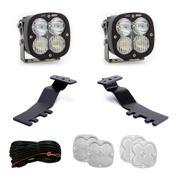 Baja Designs Squadron XL80 A-Pillar Kit for Tacoma (2024+)