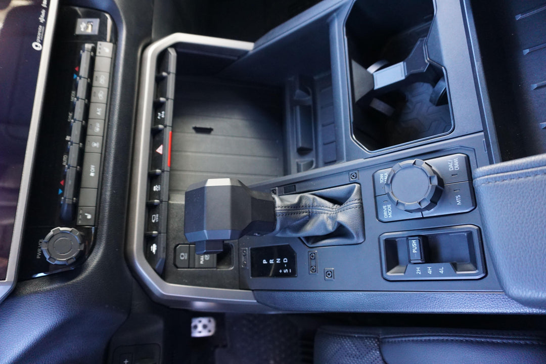 V2 Radio + Drive Mode Knob Set (2022+ Tundra) - BLACK