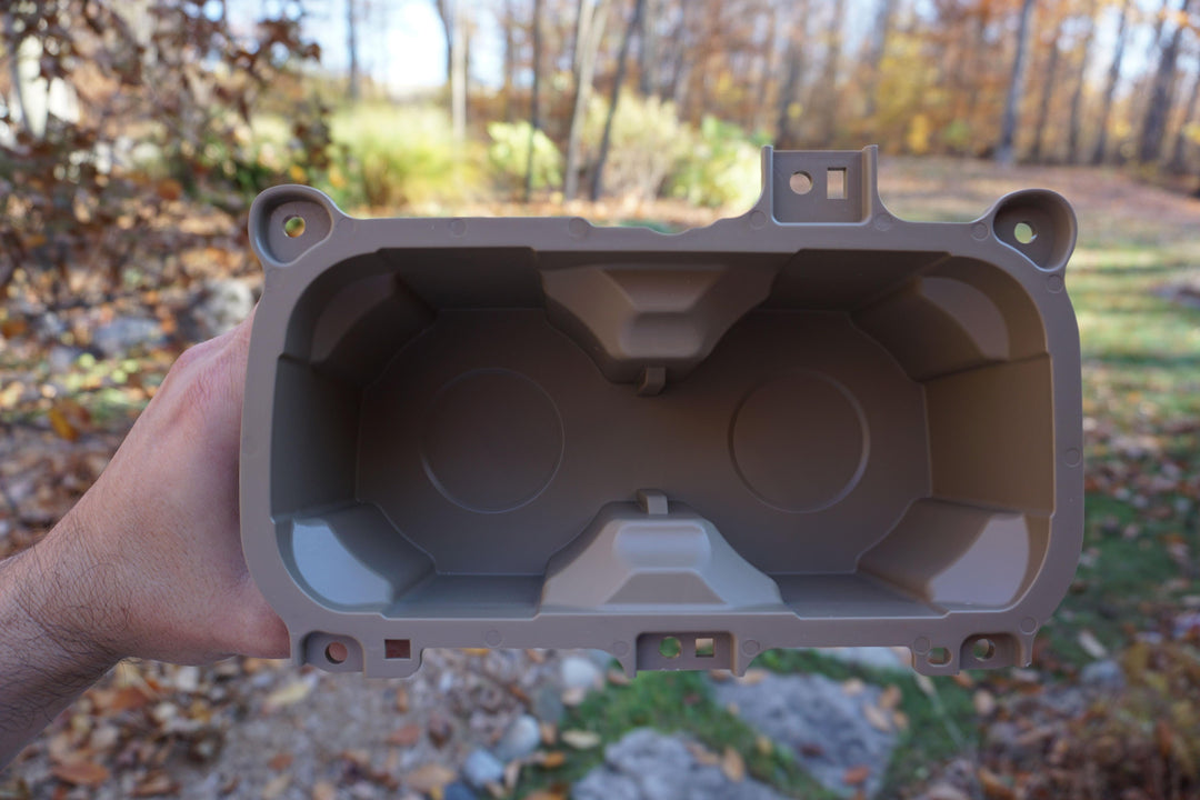 Oversize Cup Holder with Tray (2016-2023 Tacoma) - QUICKSAND