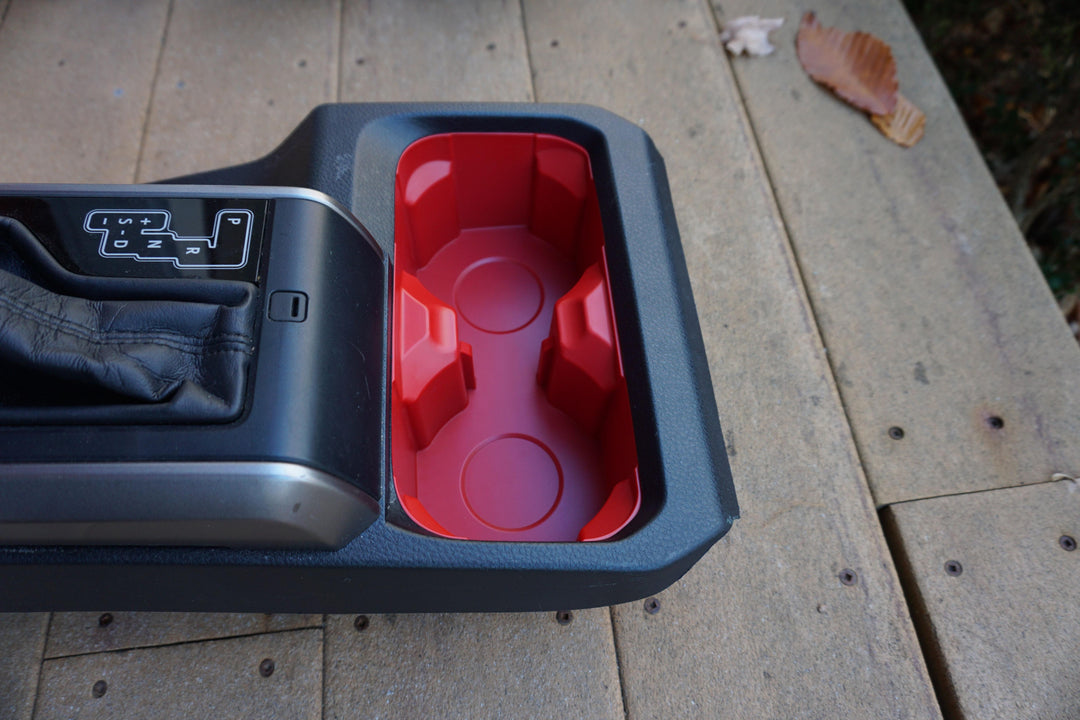 Oversize Cup Holder with Tray (2016-2023 Tacoma) - RED