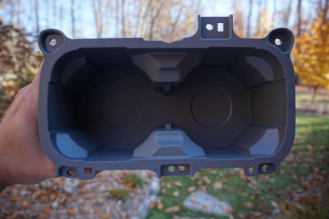Oversize Cup Holder with Tray (2016-2023 Tacoma) - CEMENT