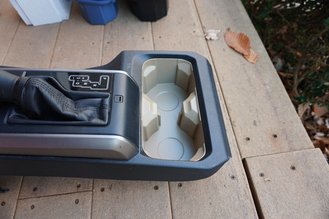 Oversize Cup Holder with Tray (2016-2023 Tacoma) - QUICKSAND