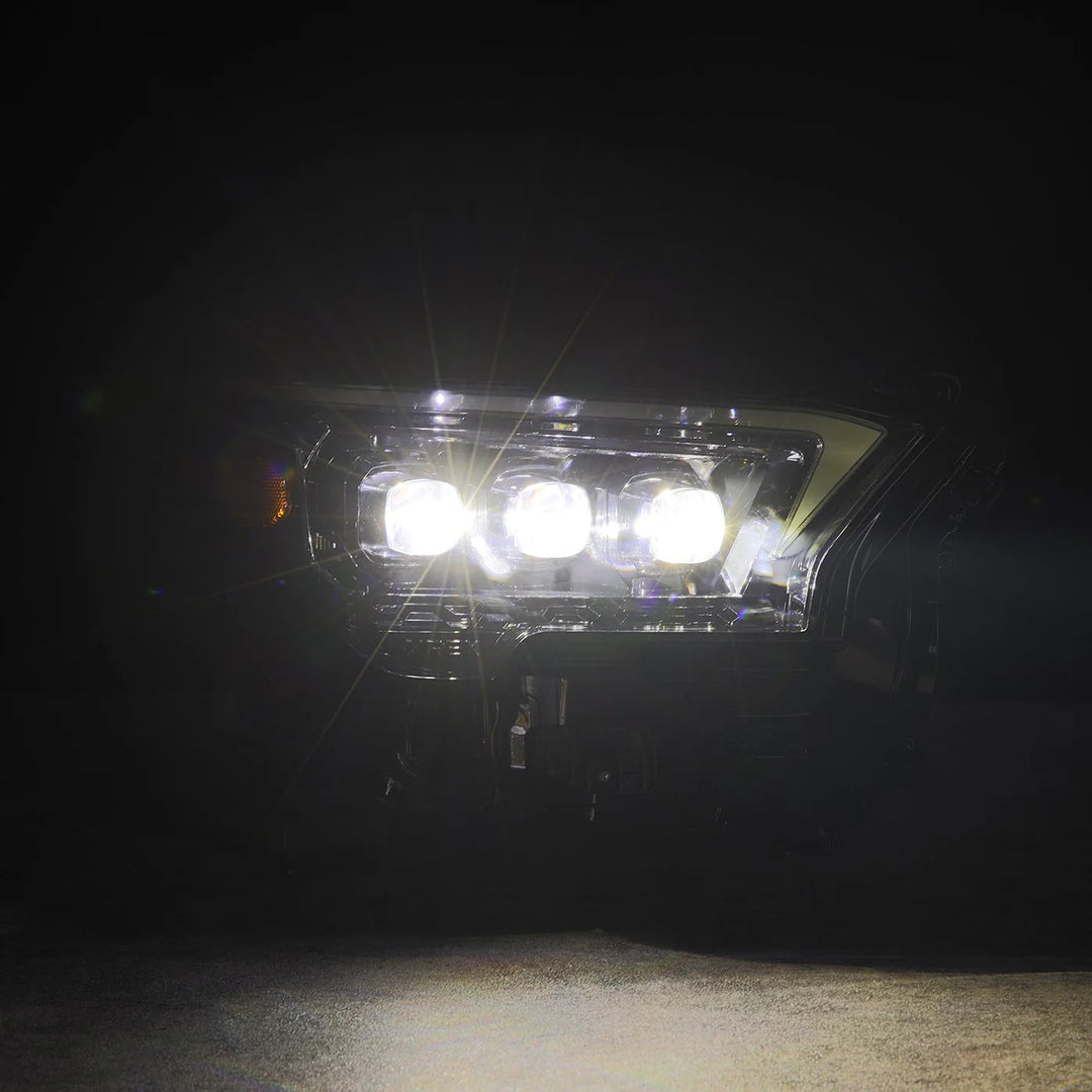 Alpharex OG-Style NOVA-Series LED Projector Headlights Alpha-Black for Tacoma (2024+) & 4Runner (2025+)