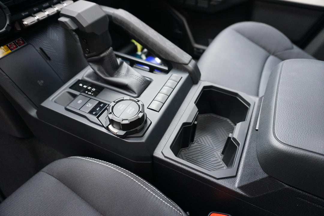 Oversize Cup Holder (2024+ Tacoma) - RED/BLACK