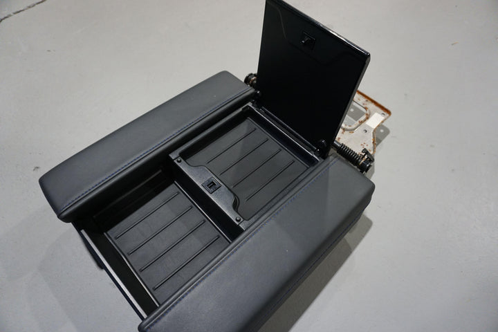 AJT Design Center Console Tray Liner- 1PC BLACK for Tundra Platinum (2022+)