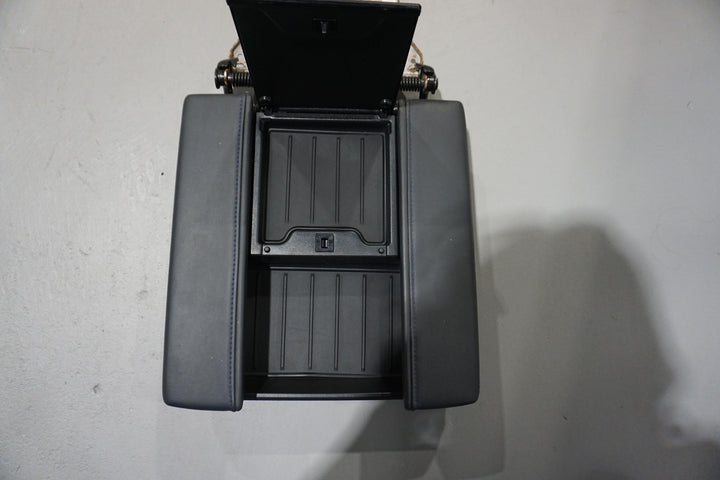 AJT Design Center Console Tray Liner- 1PC BLACK for Tundra Platinum (2022+)