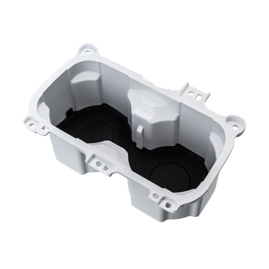 Oversize Cup Holder with Tray (2016-2023 Tacoma) - WHITE