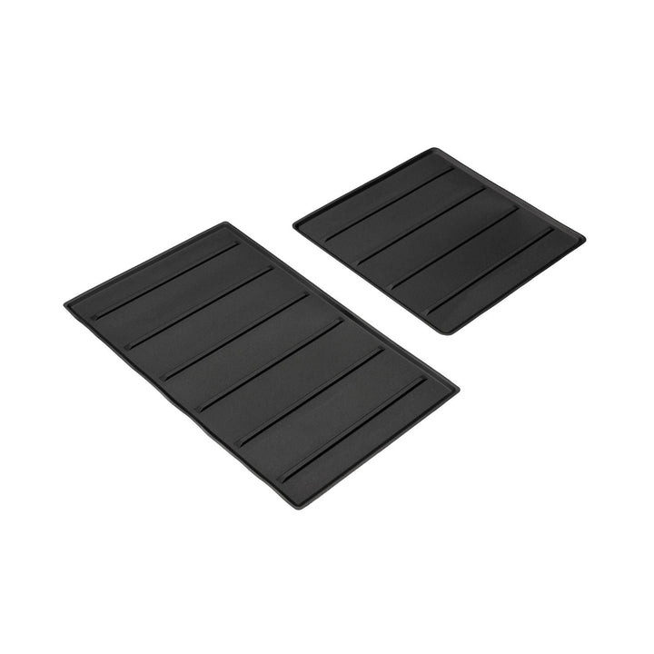 AJT Design Center Console Tray Liner- 2PC BLACK for Tundra SR5 (2022+)