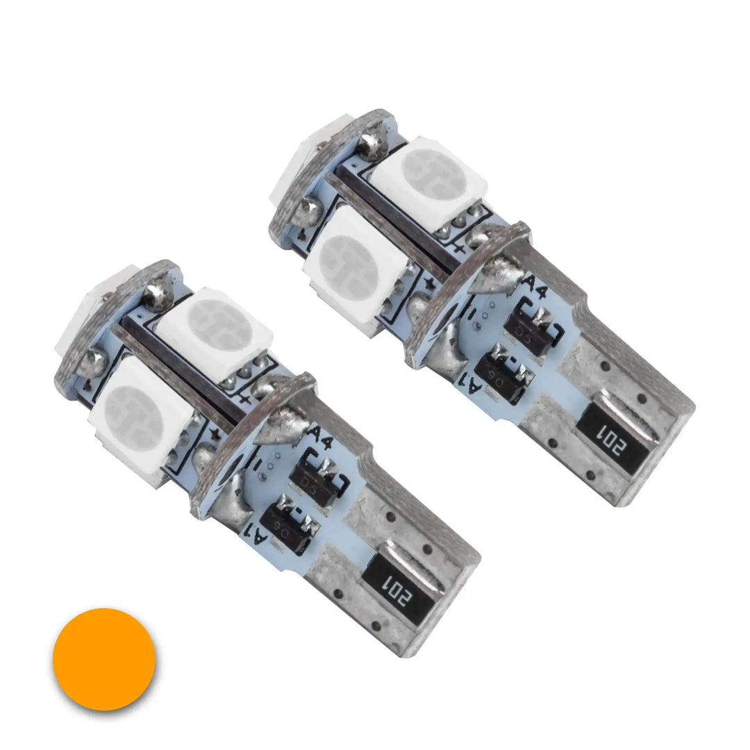 ORACLE Lighting T10 5 LED 3 Chip SMD Bulbs (Pair)