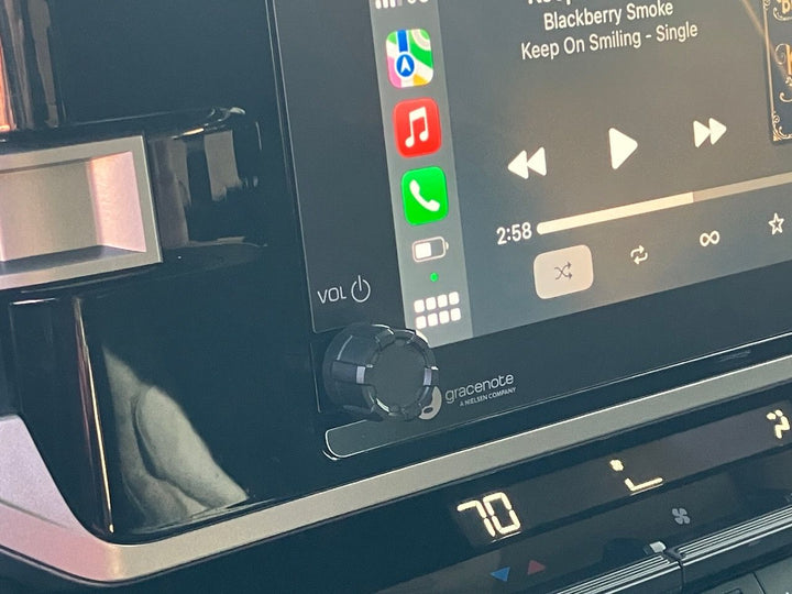 AJT Design Radio Knob- BLACK for Tundra (2022+)
