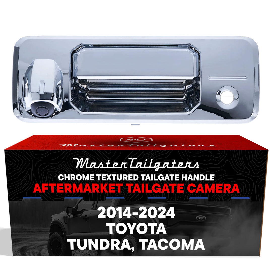 Toyota Tacoma (2016-2024) Chrome Replacement Tailgate Handle with Backup Camera