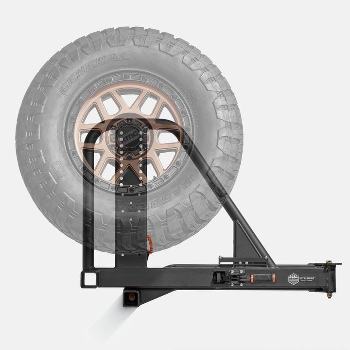 RIGd Supply UltraSwing® Mega-Fit Spare Tire Hitch Mount | RiGd Supply