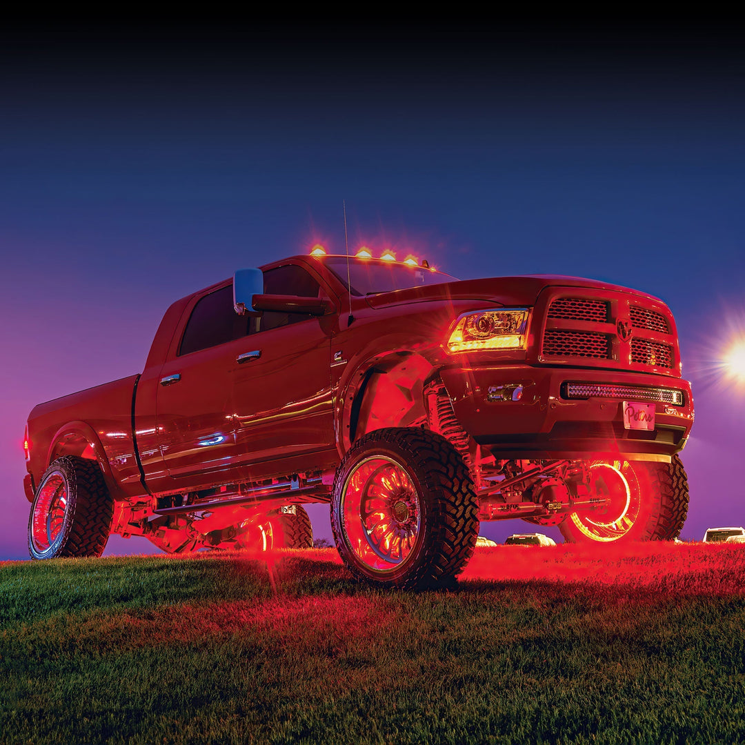 LED Illuminated Wheel Rings - Single / Double Row LED