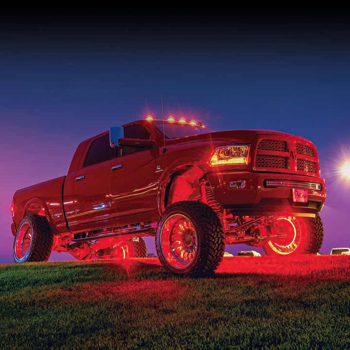 LED Illuminated Wheel Rings - Single / Double Row LED