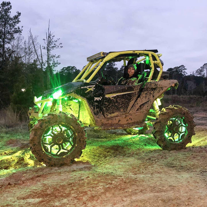 ORACLE Lighting LED Illuminated Wheel Rings - Dynamic ColorSHIFT