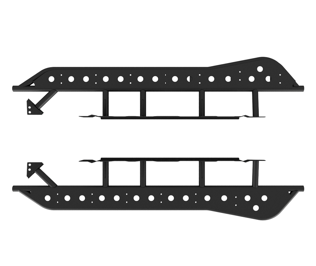 Cali Raised Step Edition Rock Sliders For Tacoma (2024+)