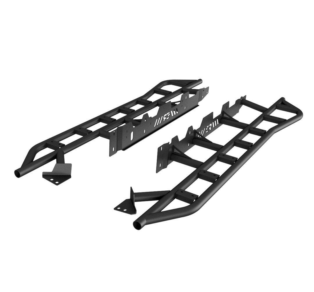Cali Raised Step Edition Rock Sliders For Tacoma (2024+)