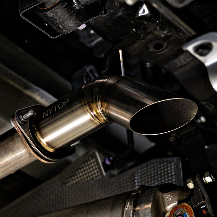 2024-Current Toyota Tacoma Titanium Axle Dump Exhaust Tip