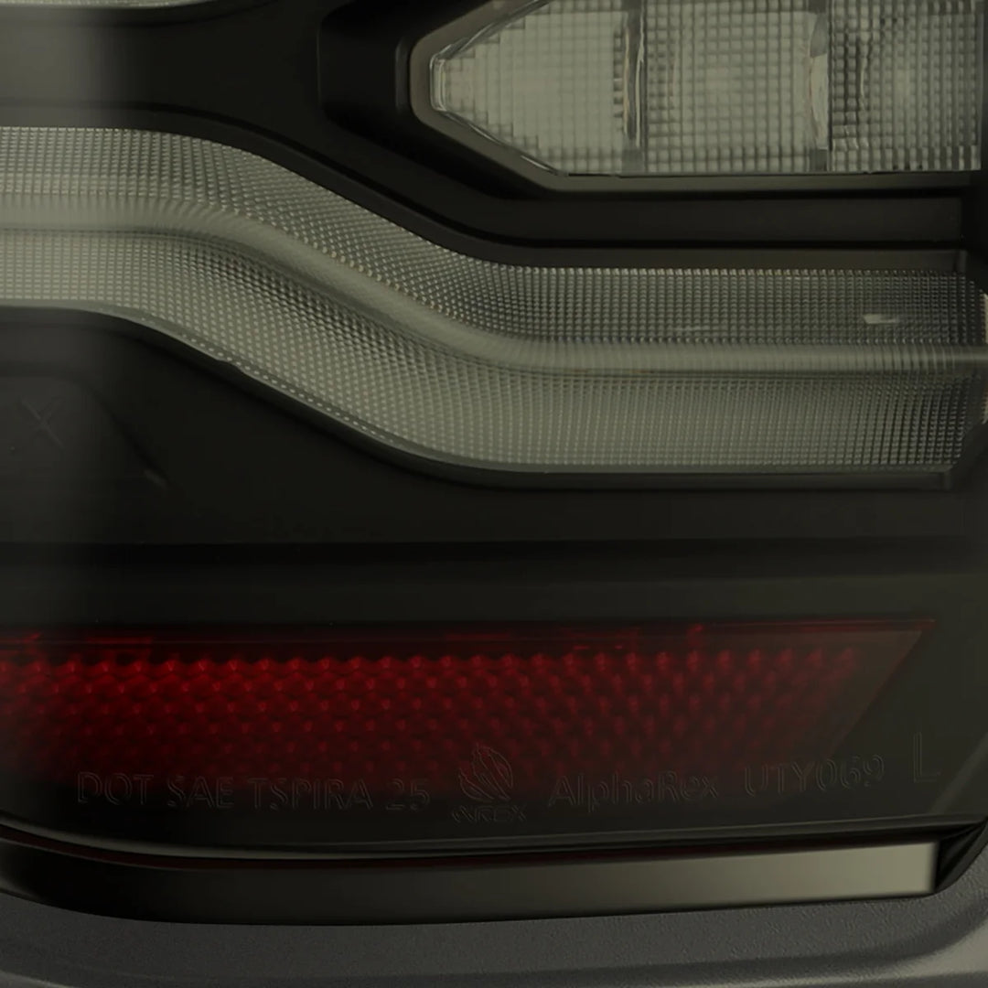 Alpharex LUXX-Series LED Tail Lights Black Smoke (ETA late Sep) for 4Runner (2025+)