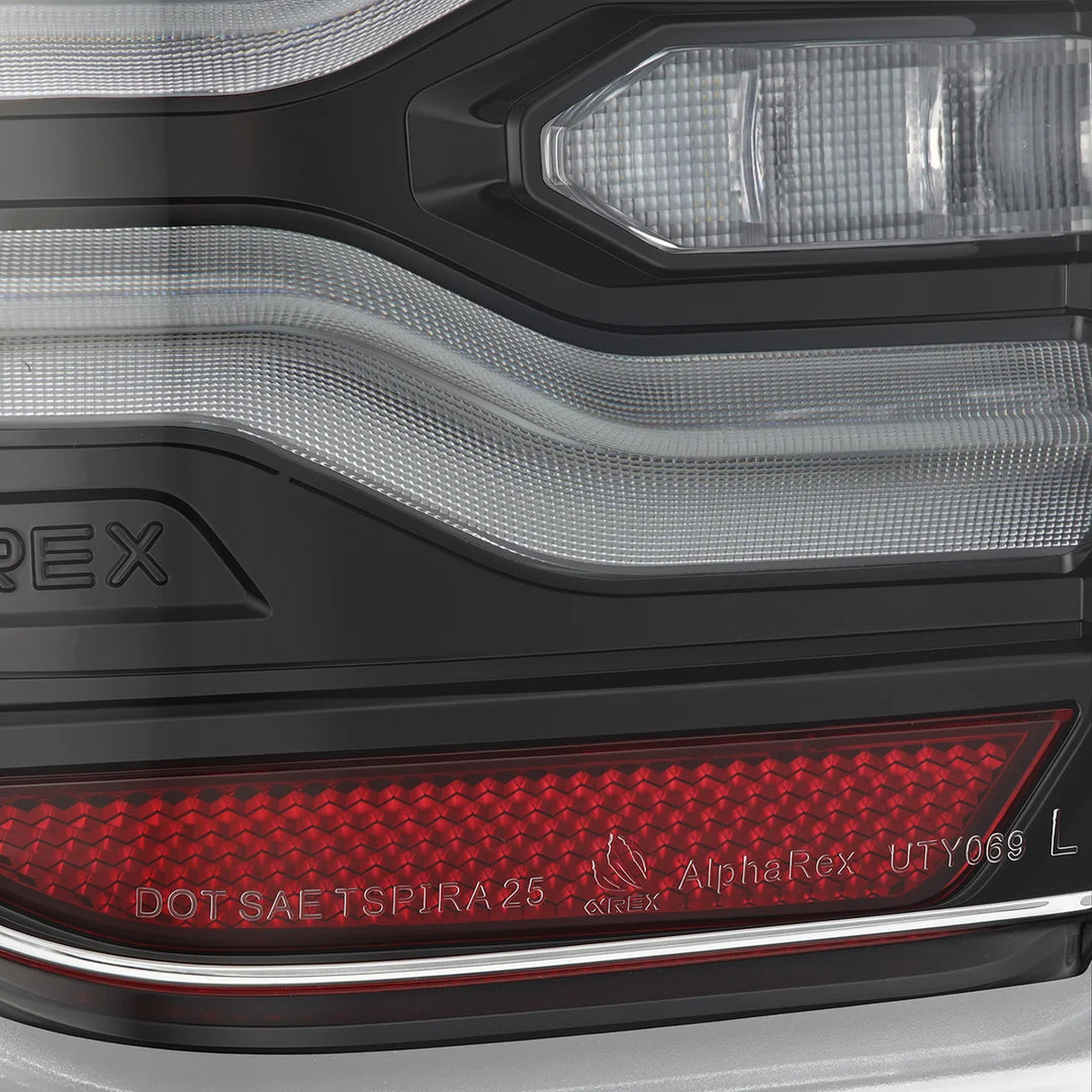 Alpharex LUXX-Series LED Tail Lights Black Clear (ETA late Sep) for 4Runner (2025+)