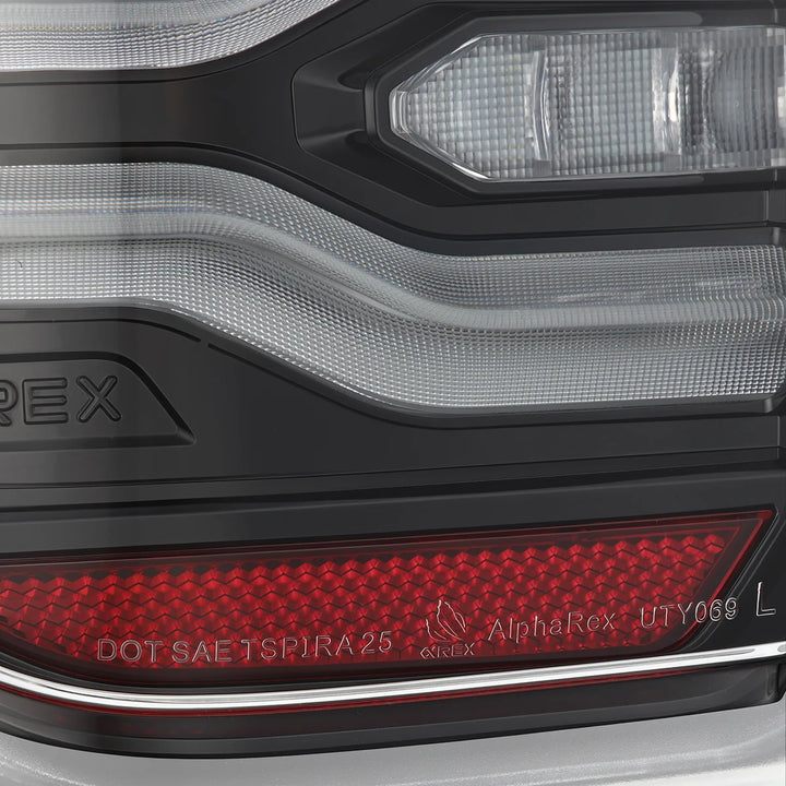 Alpharex LUXX-Series LED Tail Lights Black Clear (ETA late Sep) for 4Runner (2025+)