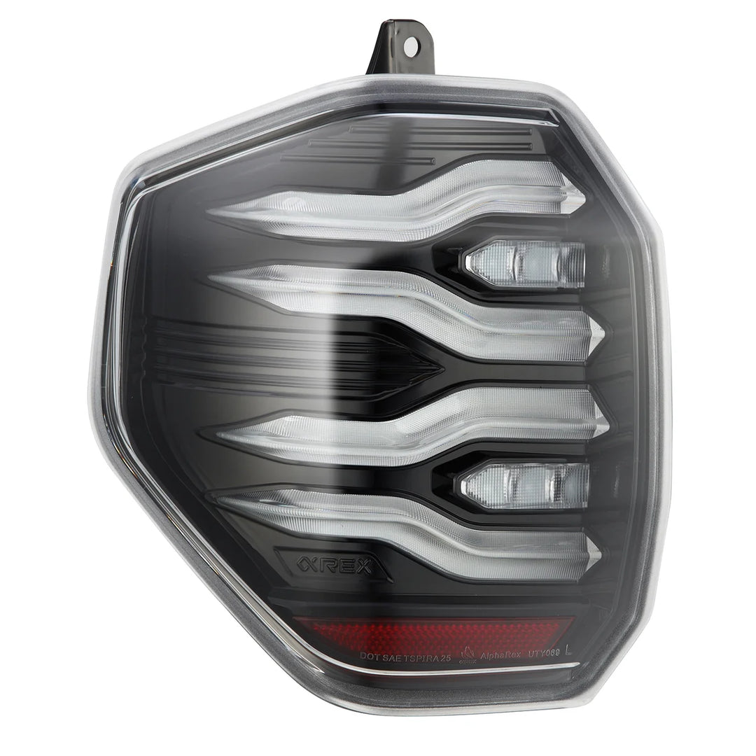Alpharex LUXX-Series LED Tail Lights Black Clear (ETA late Sep) for 4Runner (2025+)