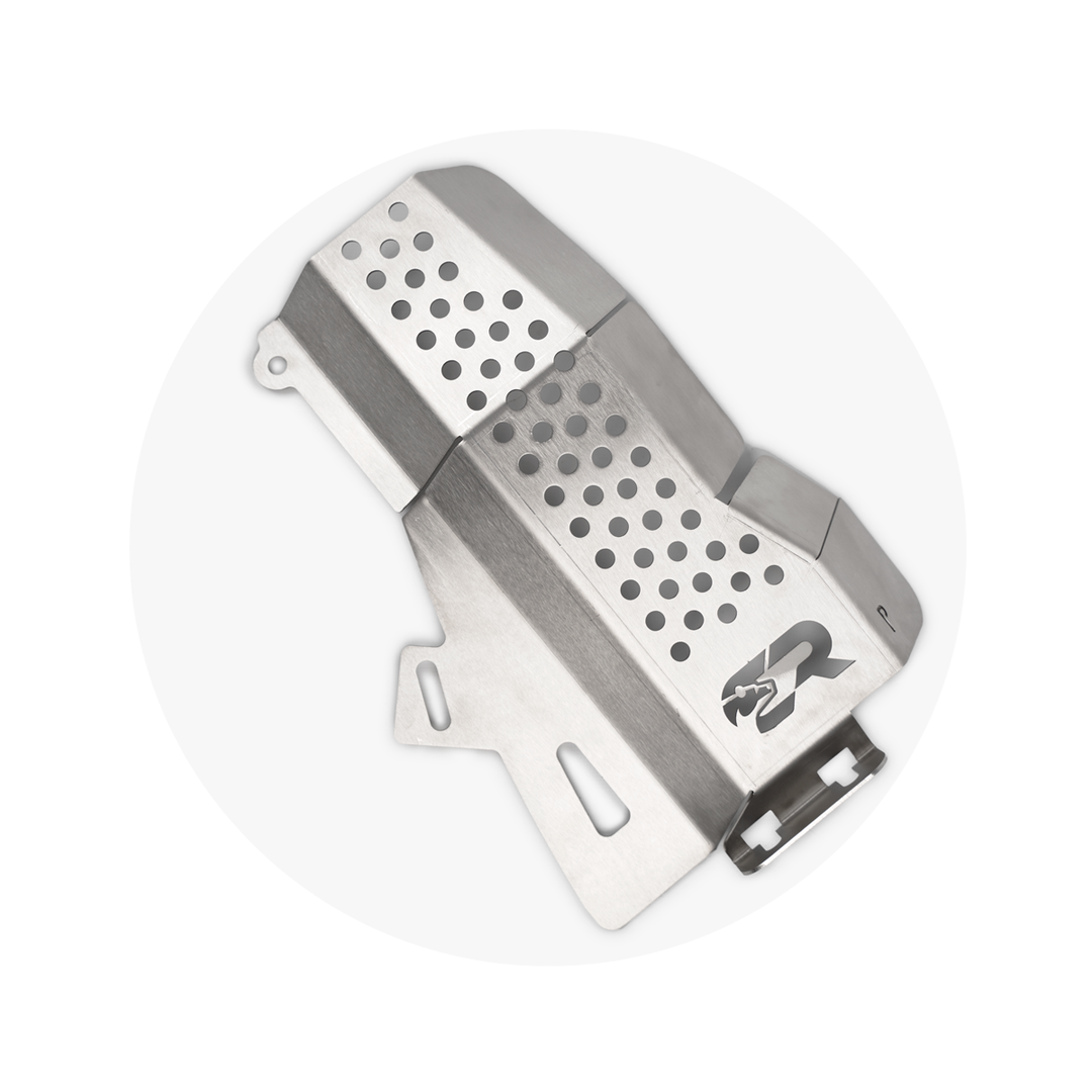 Cali Raised LED Catalytic Converter Shield For FJ Cruiser (2007-2014)