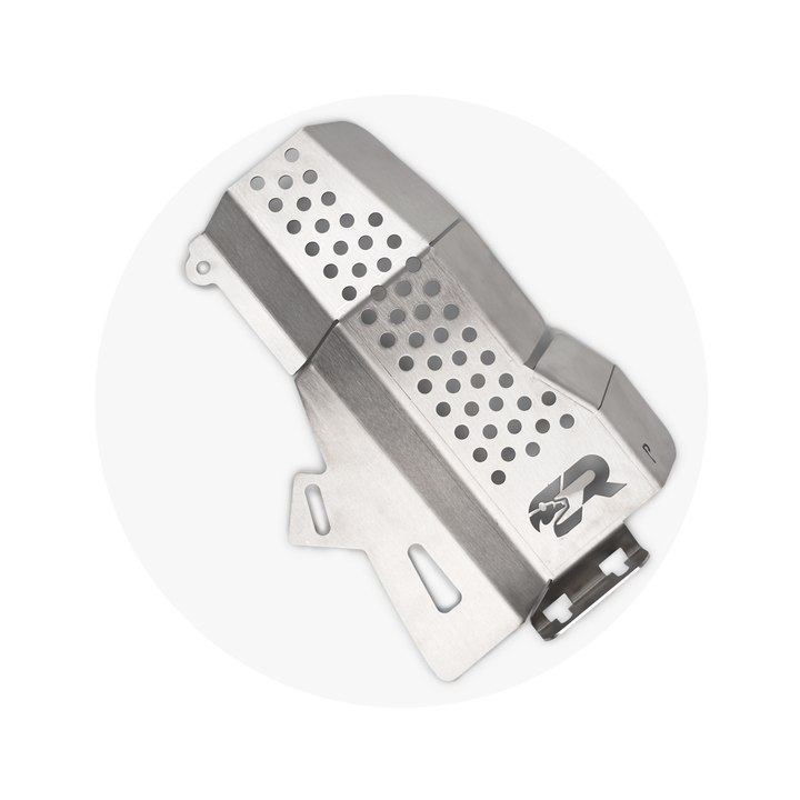 Cali Raised LED Catalytic Converter Shield For FJ Cruiser (2007-2014)