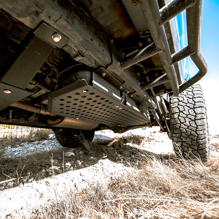 Cali Raised LED Fuel Tank Skid Plate For 4Runner (2010-2024)