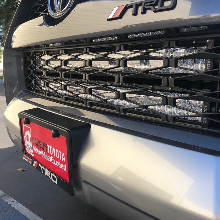 Cal Raised LED 32" Hidden Grille LED Light Bar Brackets Kit Fits 4Runner (2014-2024)