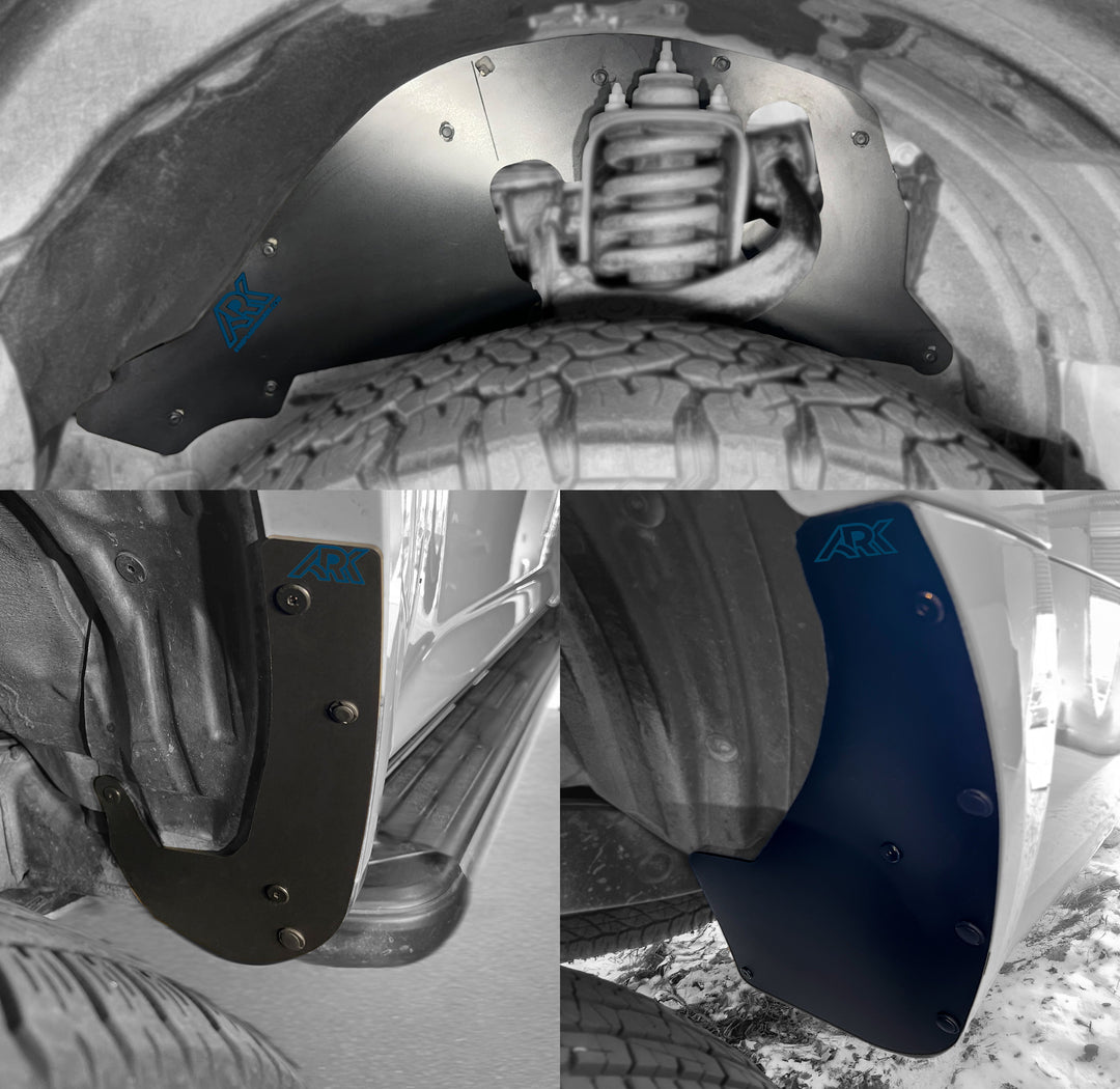 Ark Splash Guards TriXpoly Splash Guards, Mud Flap & Micro Deletes for 4Runner (2010-2024)
