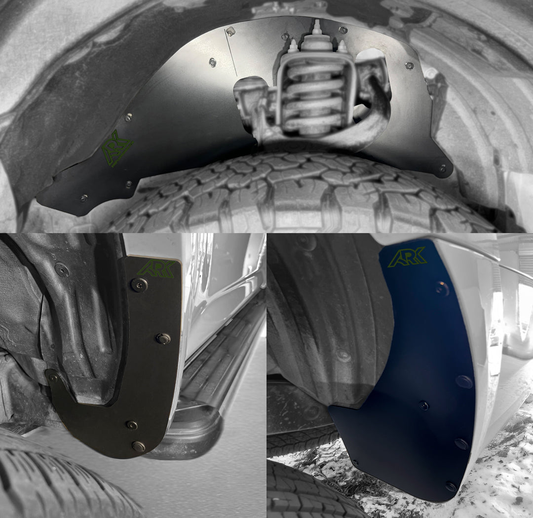 Ark Splash Guards TriXpoly Splash Guards, Mud Flap & Micro Deletes for 4Runner (2010-2024)