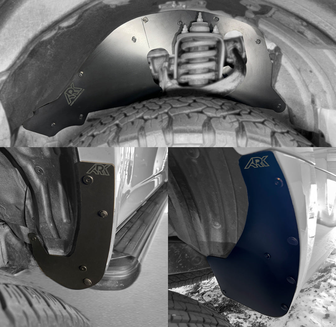 Ark Splash Guards TriXpoly Splash Guards, Mud Flap & Micro Deletes for 4Runner (2010-2024)