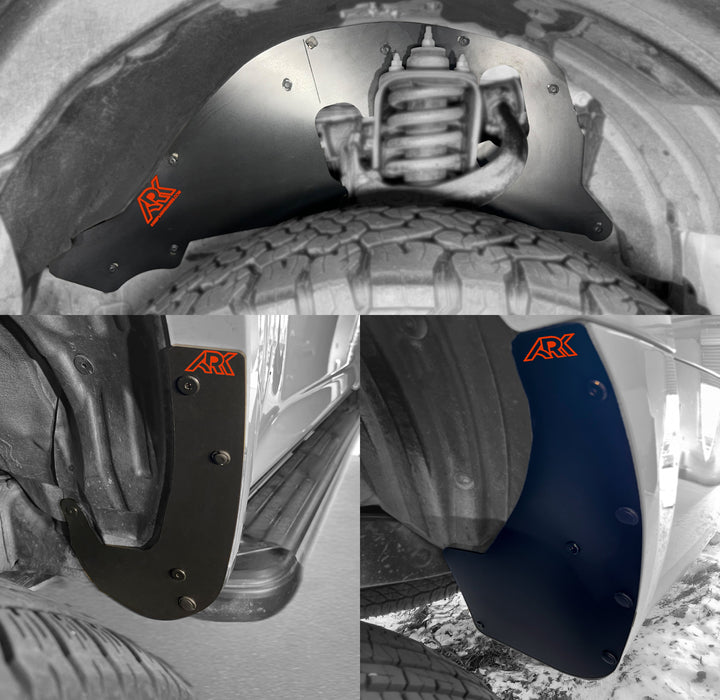 Ark Splash Guards TriXpoly Splash Guards, Mud Flap & Micro Deletes for 4Runner (2010-2024)