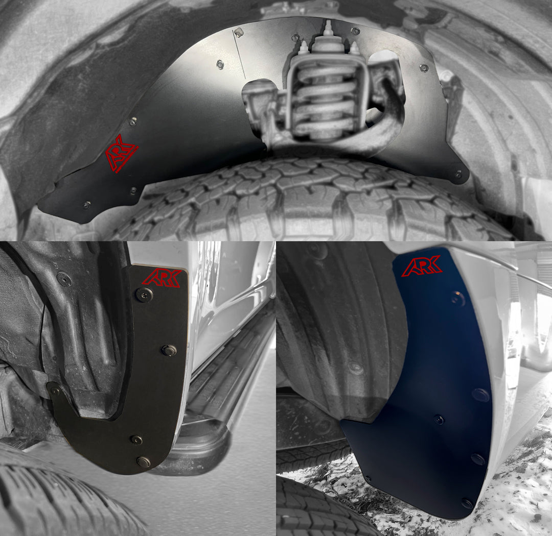Ark Splash Guards TriXpoly Splash Guards, Mud Flap & Micro Deletes for 4Runner (2010-2024)