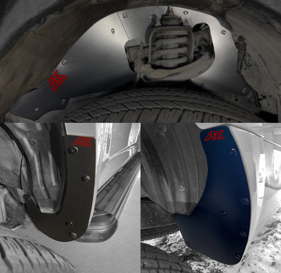 Ark Splash Guards TriXpoly Splash Guards, Mud Flap & Micro Deletes for 4Runner (2010-2024)