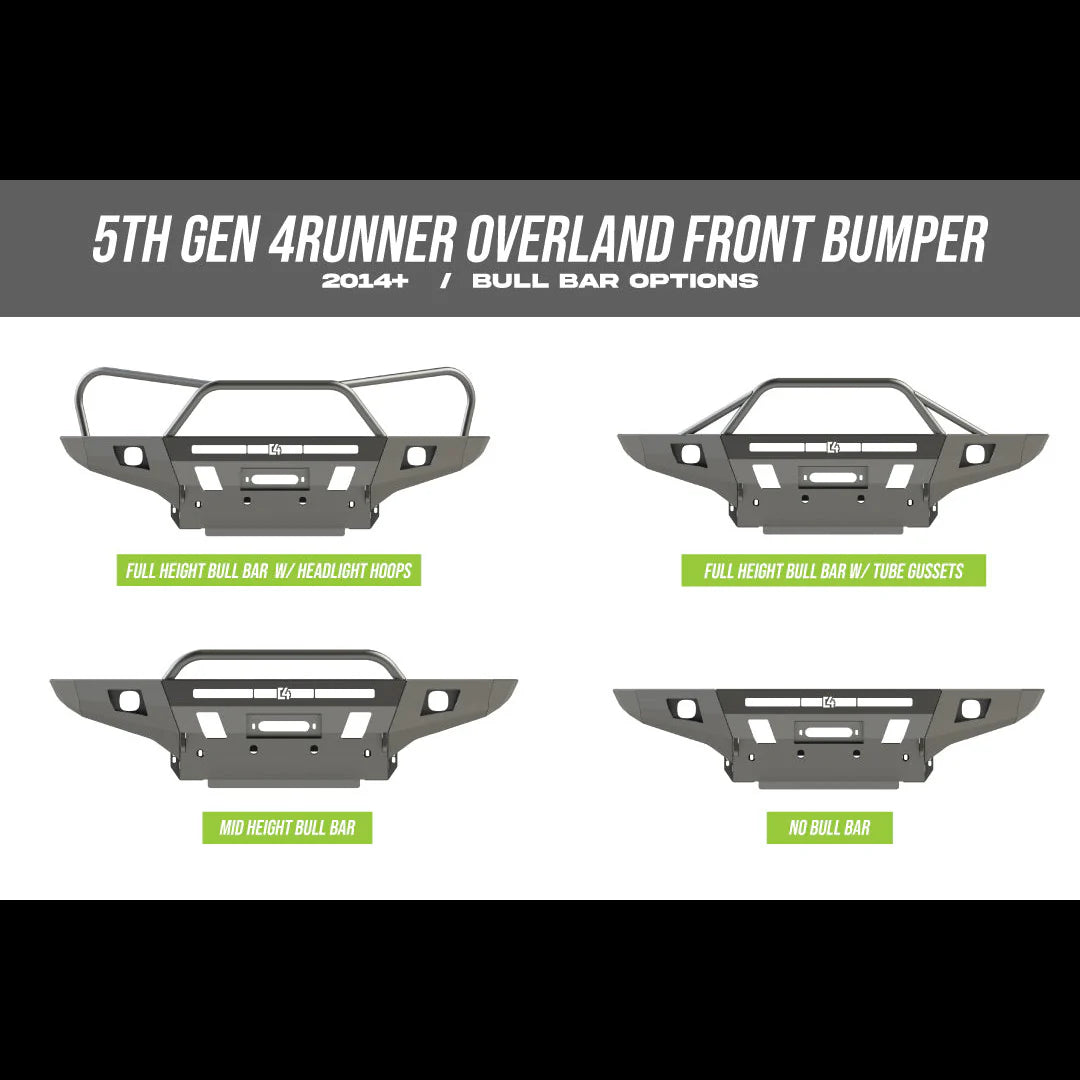 C4 Fabrication Overland Series Front Bumper for 4Runner (2014-2024)