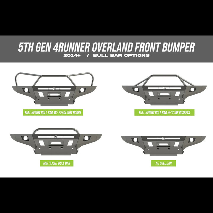 C4 Fabrication Overland Series Front Bumper for 4Runner (2014-2024)