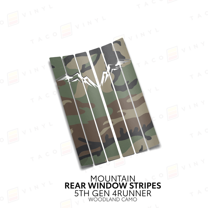 4Runner Rear Window Stripes