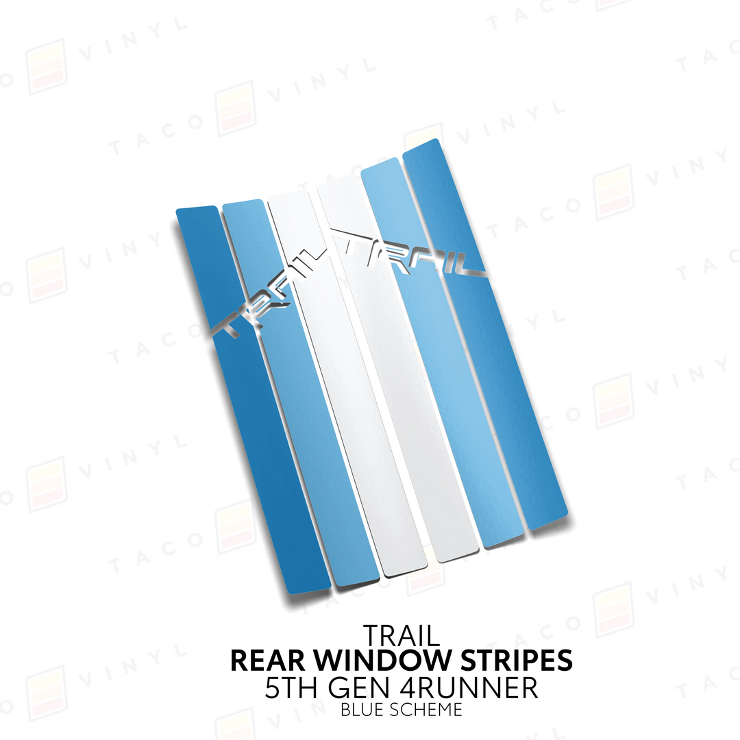 4Runner Rear Window Stripes