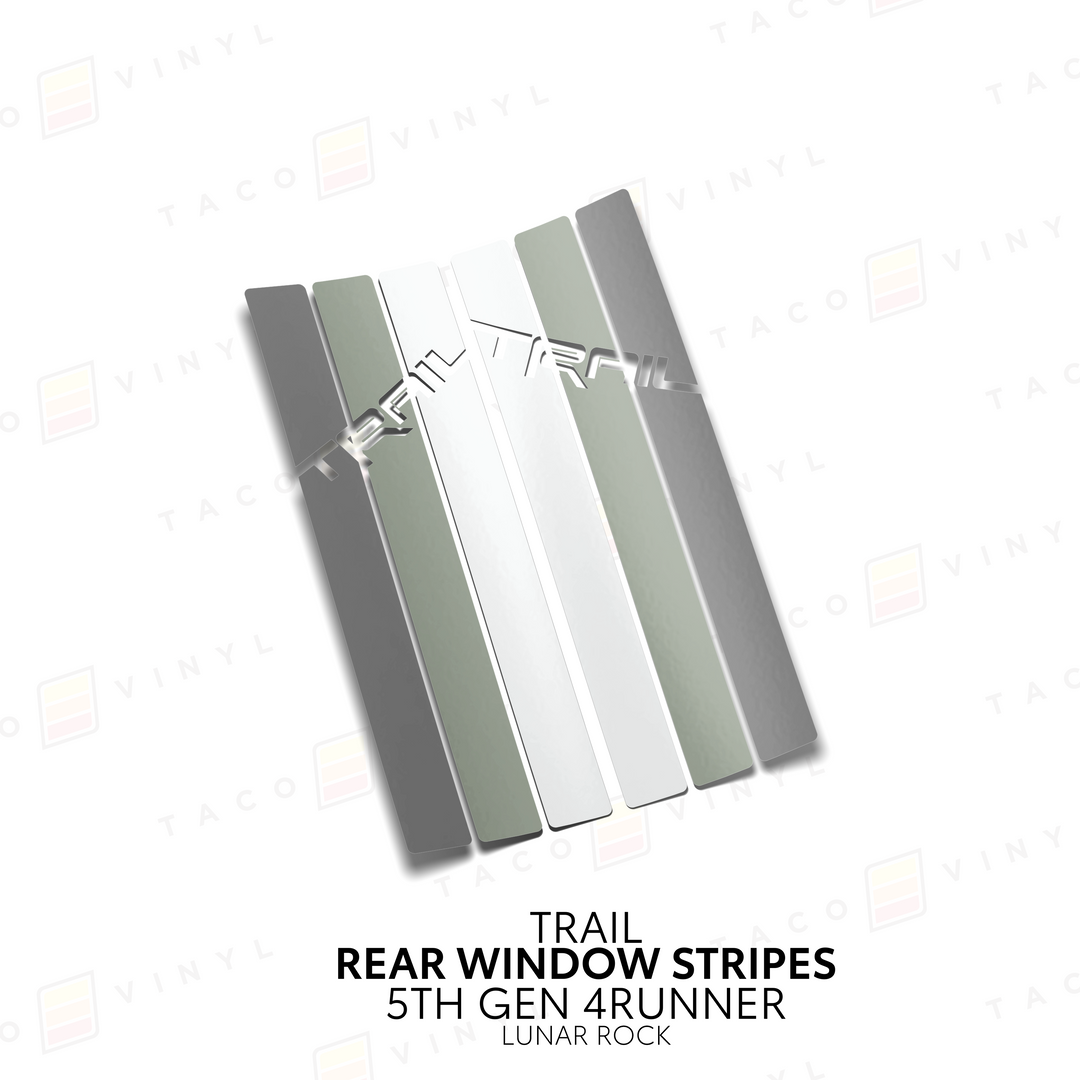 4Runner Rear Window Stripes