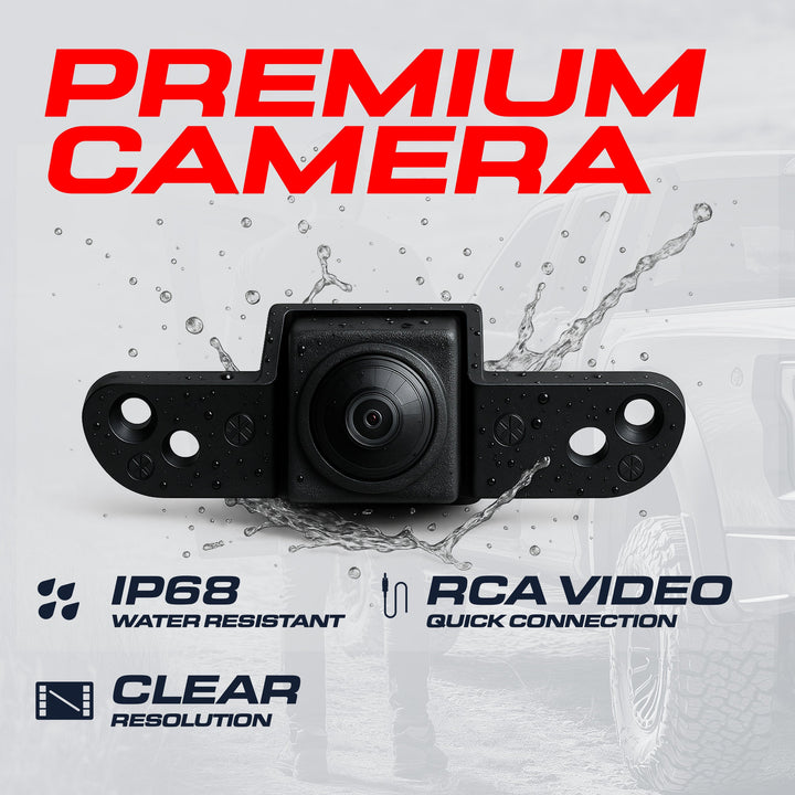 Toyota Tacoma (2016-2024) Chrome Replacement Tailgate Handle with Backup Camera